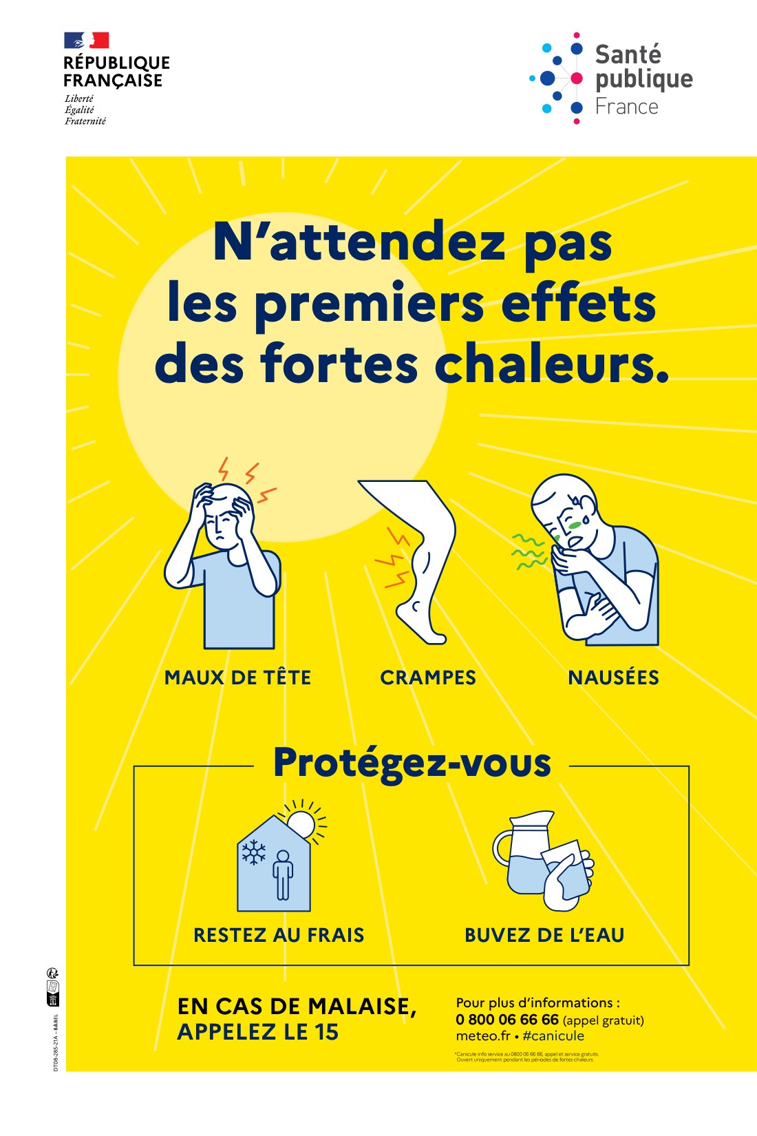 Fortes chaleurs : protégez-vous